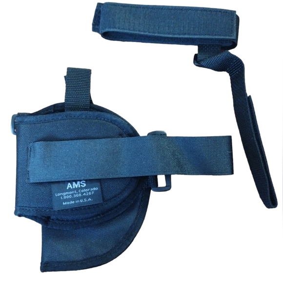 AMS Cordura Ankle Holster with Calf Strap - Picture 2 of 4
